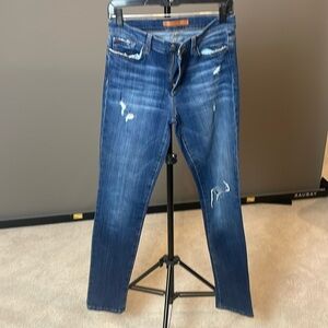 Joe’s distressed skinny jeans